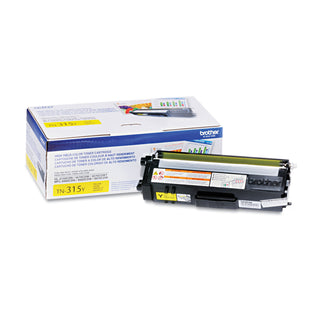 Brother TN315Y High-Yield Toner, 3500 Page-Yield, Yellow (BRTTN315Y)