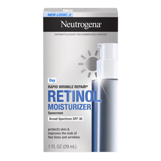 Neutrogena® Rapid Wrinkle Repair® Facial Moisturizer with Sunscreen 1 oz. Pump Bottle Unscented Lotion (1228808_EA)