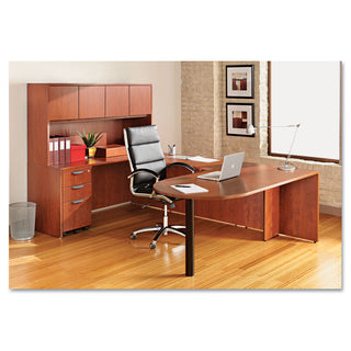 Alera® Valencia Series D Top Desk, 71w x 35.5d x 29.63h, Medium Cherry (ALEVA277236MC)