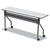Iceberg OfficeWorks Mobile Training Table, Rectangular, 72w x 18d x 29h, Gray/Charcoal (ICE68067)