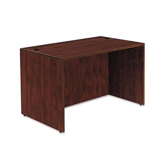 Alera® Valencia Series Straight Desk Shell, 47.25w x 29.5d x 29.63h, Mahogany (ALEVA214830MY)