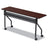 Iceberg OfficeWorks Mobile Training Table, Rectangular, 72w x 18d x 29h, Mahogany/Black (ICE68068)