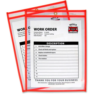 C-Line® Ticket Holder, Orange (CLI43912)