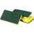 Scotch-Brite® PROFESSIONAL Medium-Duty Scrubbing Sponge, 3.6 x 6.1, 0.7" Thick, Yellow/Green, 20/Carton (MMM74-CS)