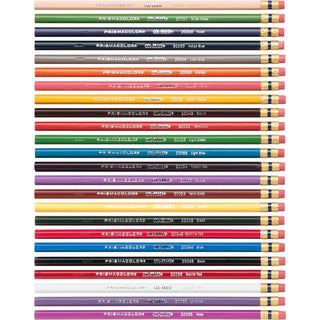 Prismacolor® Col-Erase Pencil with Eraser, 0.7 mm, 2B (#1), Assorted Lead/Barrel Colors, 24/Pack (SAN20517)