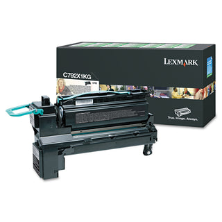 Lexmark™ C792X1KG Return Program Extra High-Yield Toner, 20000 Page-Yield, Black (02452X)