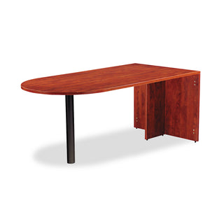 Alera® Valencia Series D Top Desk, 71w x 35.5d x 29.63h, Medium Cherry (ALEVA277236MC)