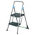 Cosco® Commercial 2-Step Folding Stool, 300 lb Capacity, 20.5w x 24.75d x 39.5h, Gray (CSC11829GGB)