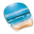 Fellowes® Photo Gel Mouse Pad with Wrist Rest with Microban Protection, 7.87 x 9.25, Sandy Beach Design (FEL9179301)
