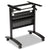 Alera® Valencia Flip Training Table Base, Modesty Panel, 28 1/2w x 19 3/4d x 28 1/2h, Black (ALEVA734836BK)