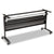 Alera® Valencia Flip Training Table Base, Modesty Panel, 57 7/8w x 19 3/4d x 28 1/2h, Black (ALEVA737260BK)