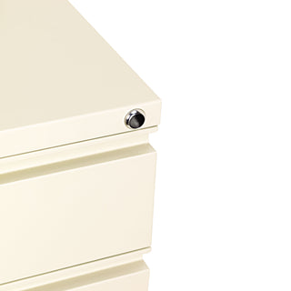 Alera® Lock Core For Metal Pedestals, Chrome, Set (ALEKC501111)