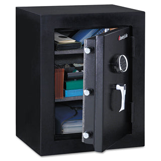 Sentry® Safe Executive Fire-Safe, 3.4 cu ft, 21.75w x 19d x 27.75h, Black (SENEF3428E)