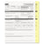 Iconex™ Digital Carbonless Paper, 2-Part, 8.5 x 11, White/Canary, 1, 250/Carton (ICX90771006)