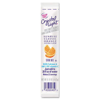 Crystal Light® On-The-Go Orange Mix Sticks, .16 oz., 30/Box, Classic Orange (KRFGEN00504)