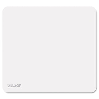 Allsop® Accutrack Slimline Mouse Pad, Silver, 8 3/4" x 8" (ASP30202)