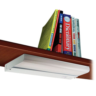 Ledu® Under-Cabinet Fluorescent Fixture, Steel, 18.25"w x 4"d x 1.63"h, White (LEDL9011)