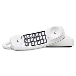 AT&T® 210 Trimline Telephone, White (ATT210W) (ATT210W)