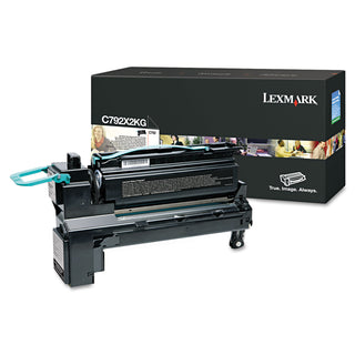 Lexmark™ C792X2KG Extra High-Yield Toner, 20000 Page-Yield, Black (LEXC792X2KG)