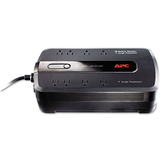 APC® BE650G1 Back-UPS ES 650 Battery Backup System, 8 Outlets, 650VA, 340 J (APWBE650G1)