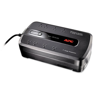 APC® BE650G1 Back-UPS ES 650 Battery Backup System, 8 Outlets, 650VA, 340 J (APWBE650G1)