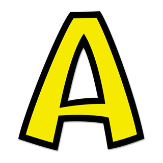 TREND® Ready Letters Playful Combo Set, Yellow, 4"h, 216/Set (TEPT79743)