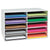 Pacon® Classroom Construction Paper Storage, 10 Slots, 26 7/8 x 16 7/8 x 18 1/2 (PAC001316)