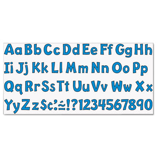 TREND® Ready Letters Playful Combo Set, Blue, 4"h, 216/Set (TEPT79744) (TEPT79744)