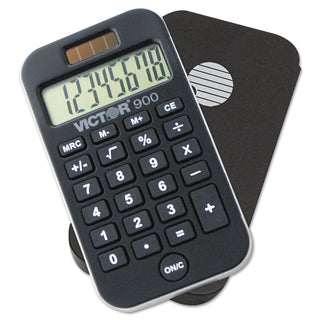 Victor® 900 Antimicrobial Pocket Calculator, 8-Digit LCD (VCT900)