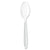 SOLO® Impress Heavyweight Polystyrene Cutlery, Teaspoon, White, 1000/Carton (SLOHSWT0007)