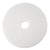 3M™ Low-Speed Super Polishing Floor Pads 4100, 19" Diameter, White, 5/Carton (MMM08483)