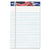 TOPS™ American Pride Writing Pad, Narrow Rule, Red/White/Blue Headband, 50 White 5 x 8 Sheets, 12/Pack (TOP75101)