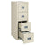 FireKing® Patriot Insulated Four-Drawer Fire File, 17.75w x 25d x 52.75h, Parchment (FIR4P1825CPA)