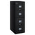 FireKing® Patriot Insulated Four-Drawer Fire File, 17.75w x 25d x 52.75h, Black (FIR4P1825CBL)