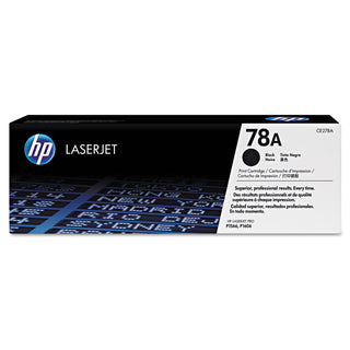 HP 78A, (CE278A) Black Original LaserJet Toner Cartridge (44530H)