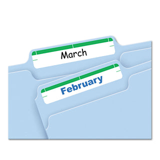 Avery® Printable 4" x 6" - Permanent File Folder Labels, 0.69 x 3.44, White, 7/Sheet, 36 Sheets/Pack (AVE05203)