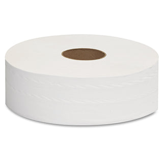 GEN JRT Jumbo Bath Tissue, Septic Safe, 2-Ply, White, 12" Diameter, 1,378 ft Length, 6/Carton (GEN1513)