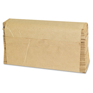 GEN Folded Paper Towels, Multifold, 9 x 9 9/20, Natural, 250 Towels/PK, 16 Packs/CT (GEN1508)