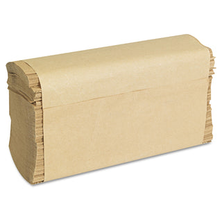 GEN Folded Paper Towels, Multifold, 9 x 9 9/20, Natural, 250 Towels/PK, 16 Packs/CT (GEN1508)