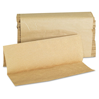 GEN Folded Paper Towels, Multifold, 9 x 9 9/20, Natural, 250 Towels/PK, 16 Packs/CT (GEN1508)