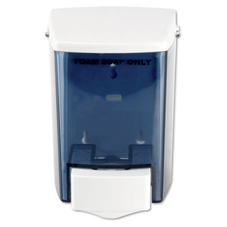 Impact® Encore Foam-eeze Bulk Foam Soap Dispenser, See Thru, 900 mL, 4.5" x 4" x 6.25", White (IMP9335)