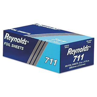 Reynolds® Pop-Up Interfolded Aluminum Foil Sheets, 9 x 10 3/4, Silver, 3000 Sheet/Carton (711REYN)