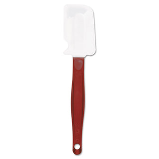 Rubbermaid® Commercial High-Heat Cook's Scraper, 9 1/2 in, Red/White (1962RD)