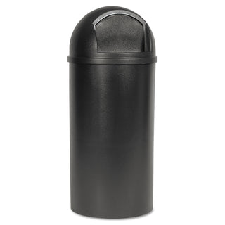 Rubbermaid® Commercial Marshal Classic Container, 15 gal, Plastic, Brown (8160-88BN)