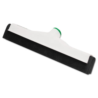 Unger® Sanitary Standard Floor Squeegee, 18" Wide Blade, White Plastic/Black Rubber (UNGPM45A) (PM45AUNGER)