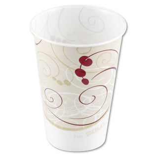 SOLO® Waxed Paper Cold Cups, 7 oz, Symphony Design (SCCR7NSYM)