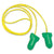 Howard Leight LPF-30 Max Lite Single-Use Earplugs, Corded, 30NRR, Green, 100 Pairs (RTSLPF30)