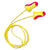 Howard Leight LL-30 Laser Lite Single-Use Earplugs, Corded, 32NRR, Magenta/Yellow, 100 Pairs (RTSLL30)