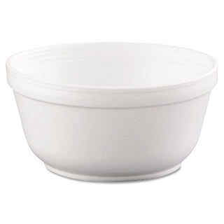 Dart® Insulated Foam Bowls, 12oz, White, 50/Pack, 20 Packs/Carton (DCC12B32)