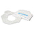 HOSPECO® Health Gards Toilet Seat Covers, Half-Fold, White, 250/Pack, 10 Boxes/Carton (HOSHG-2500)